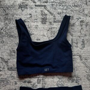 Navy Set Active 2 Piece Set